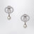 GG earrings with crystals and pearls