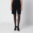 Tailored black wool Bermuda shorts