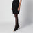 Tailored black wool Bermuda shorts