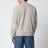 Cardigan greige mélange in misto cashmere