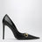 Donna black nappa leather pumps