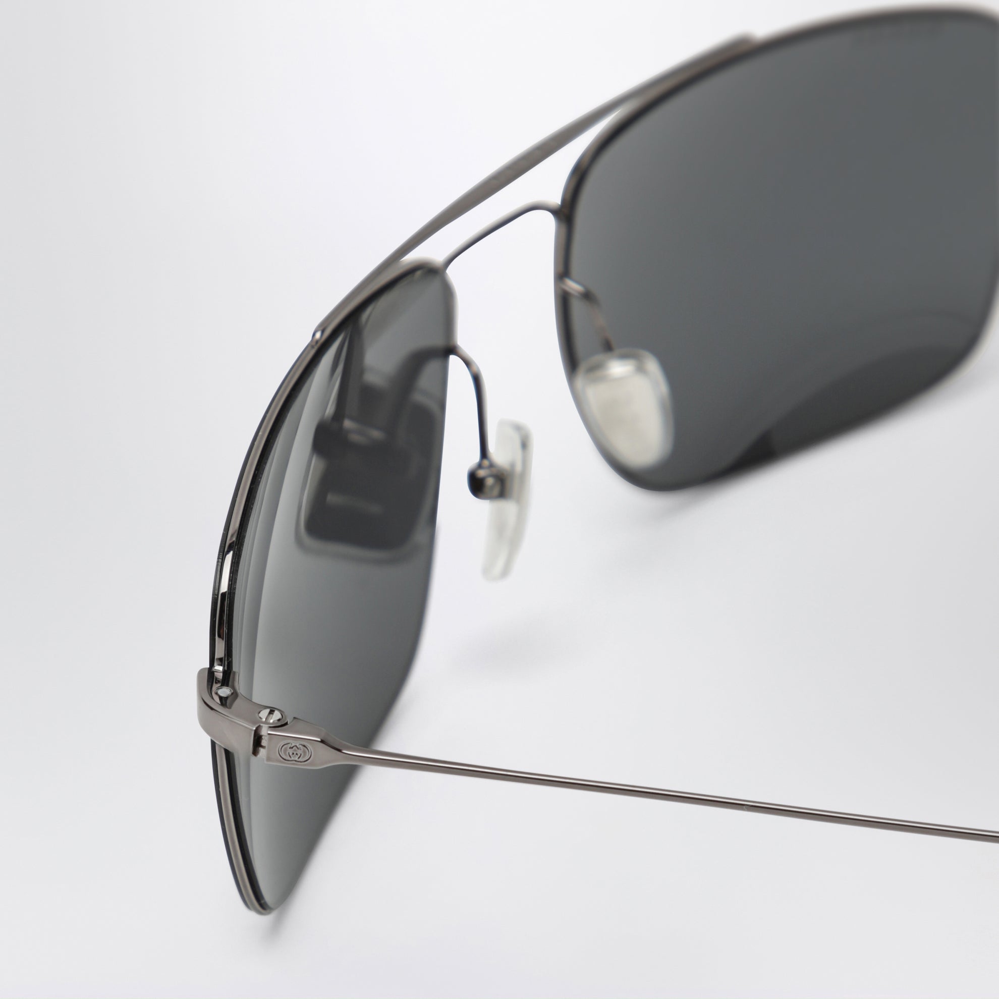 Ruthenium Metal Navigator Sunglasses