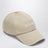 Berretto da baseball beige in cotone
