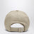 Berretto da baseball beige in cotone