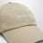 Berretto da baseball beige in cotone