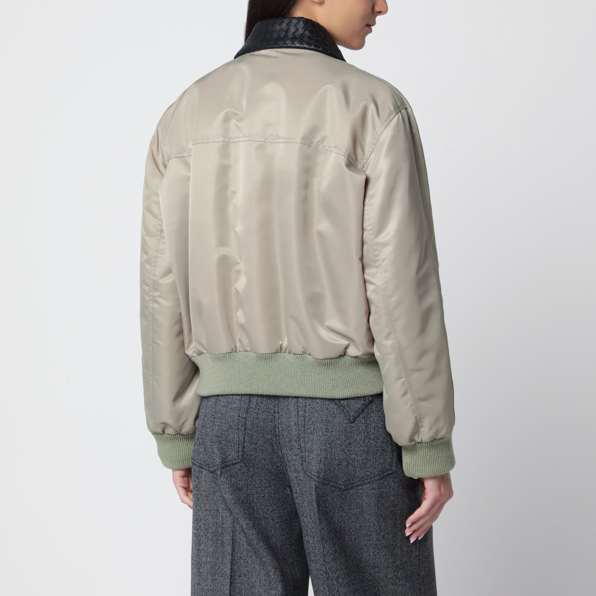 Tarragon Steppjacke aus Satin-Nylon