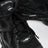 Black Runner sneakers in mesh and nylon