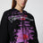 Felpa con zip Dream in cotone nera