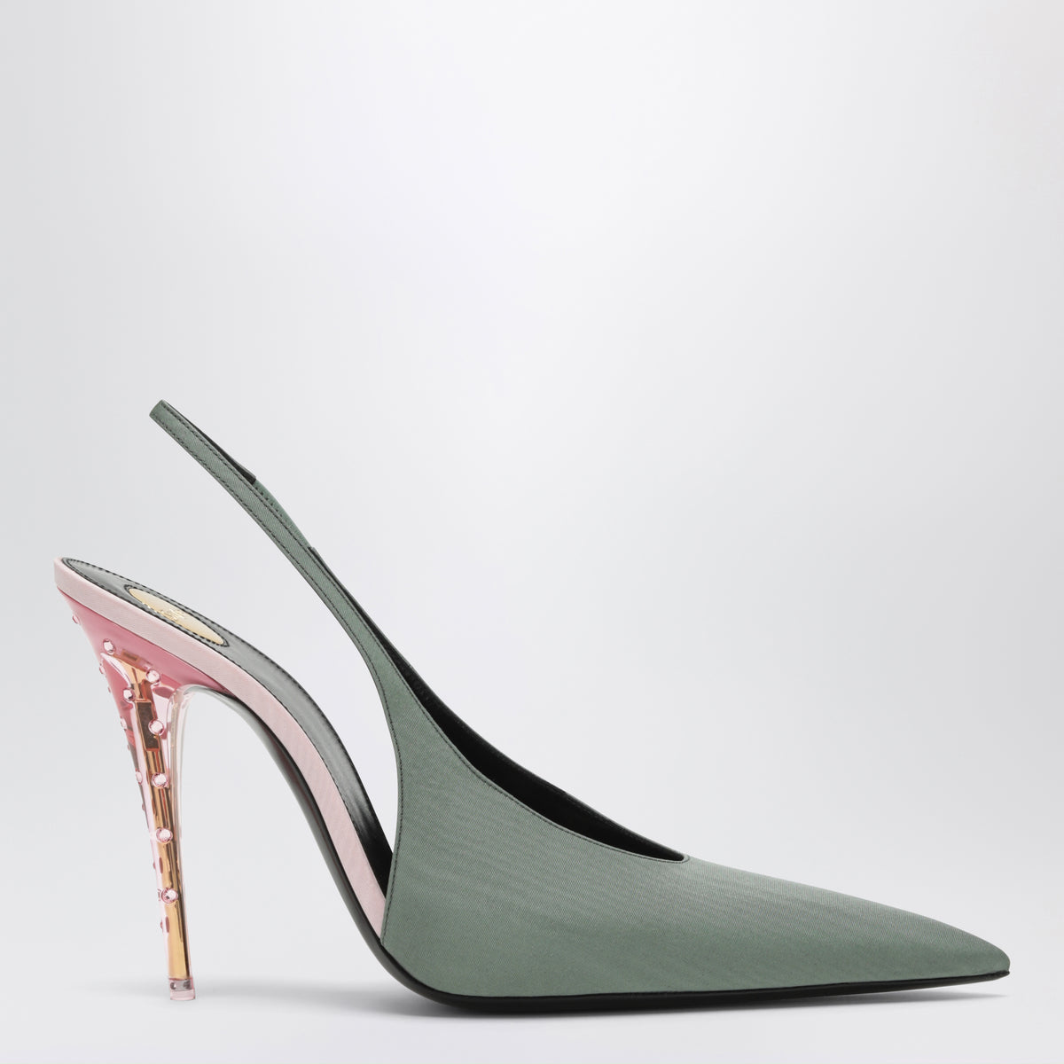Loredana Slingback-Pumps aus Stoff
