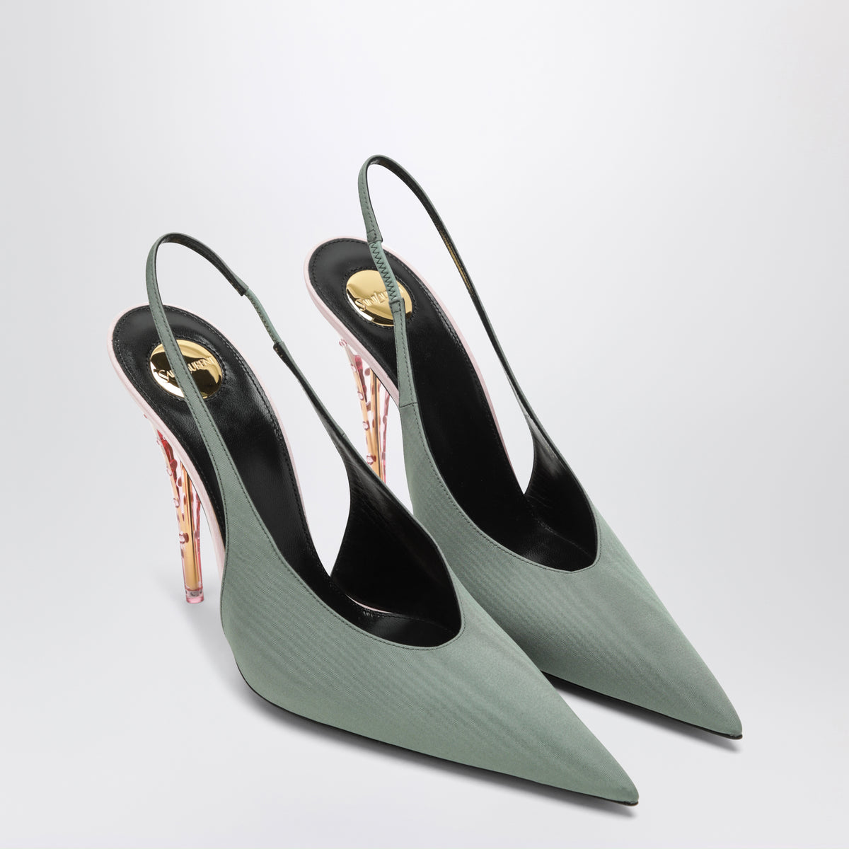 Loredana Slingback-Pumps aus Stoff