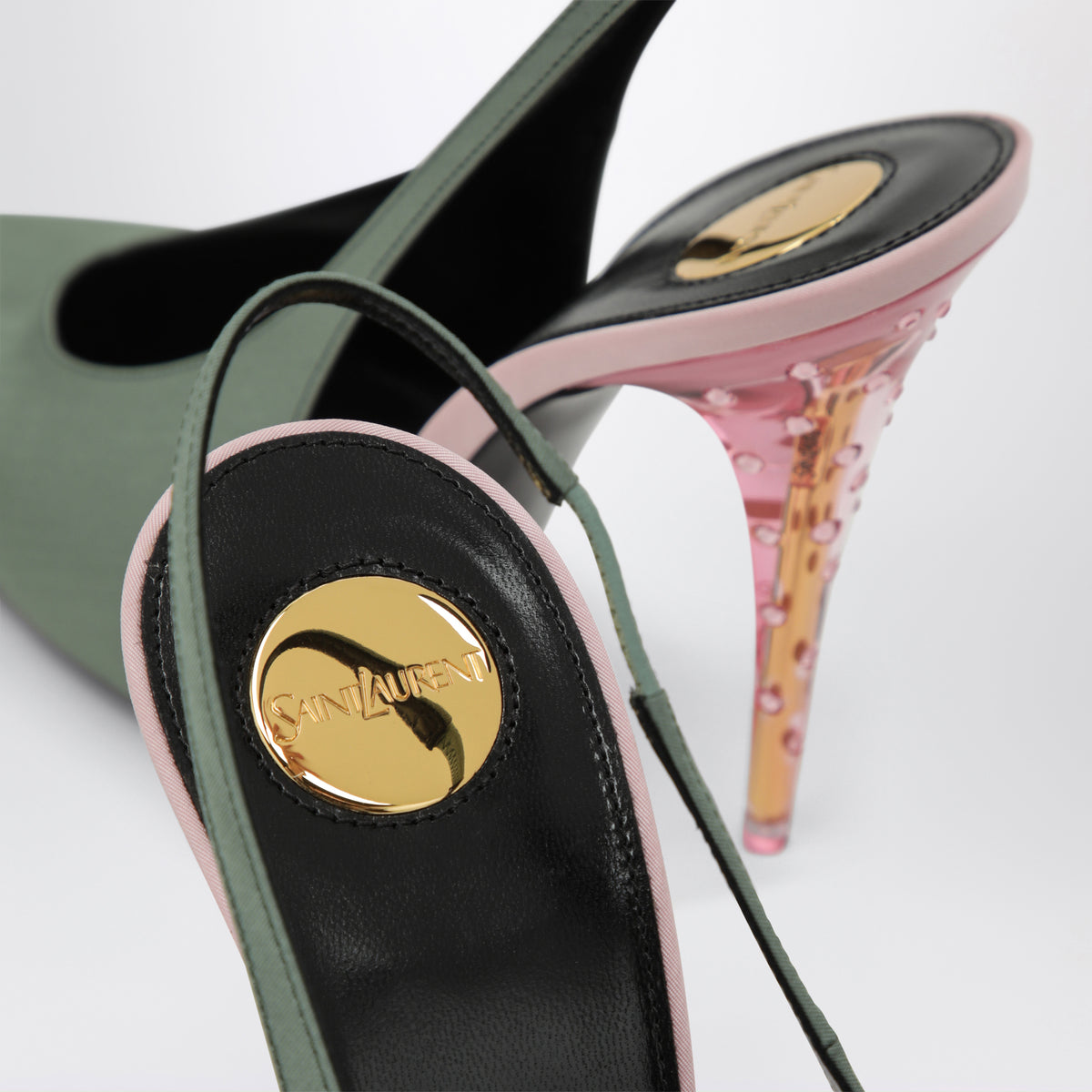 Loredana Slingback-Pumps aus Stoff