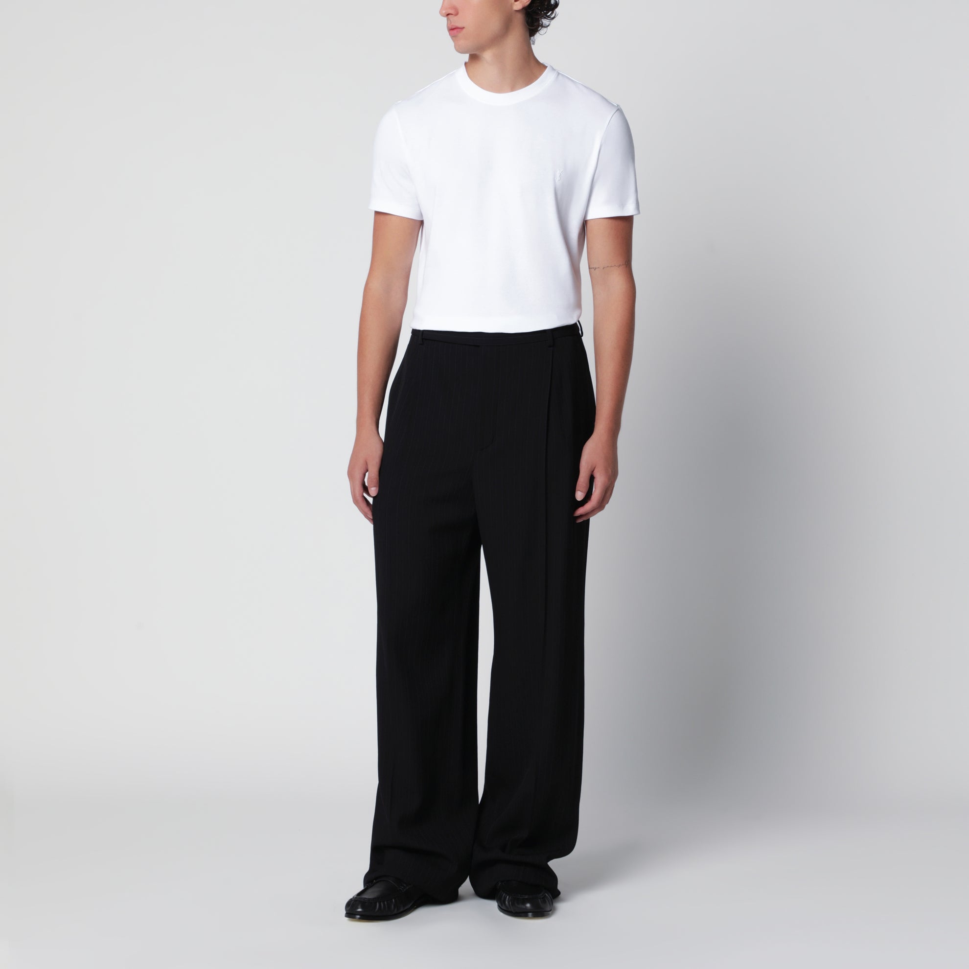 T-shirt Cassandre bianca in cotone