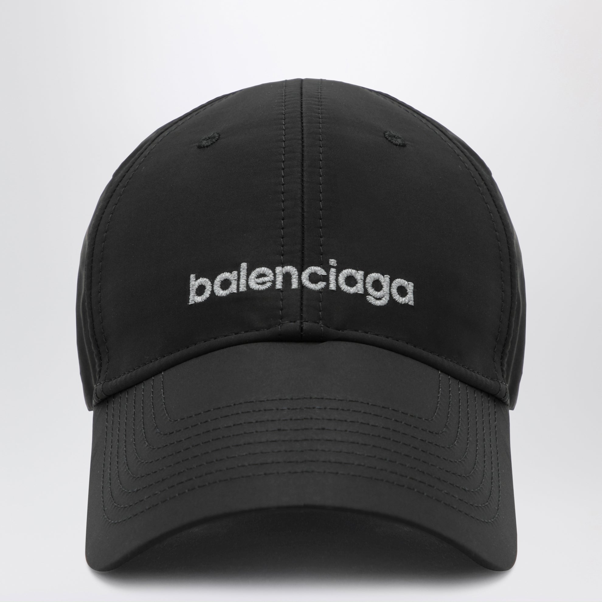 Techwear-Baseballkappe mit Reflexeffekt in Schwarz