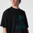 T-shirt Holiday con stampa grafica in cotone nera