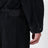 Veste en denim noir délavé