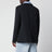 Dark blue Hybrid overshirt in wool twill