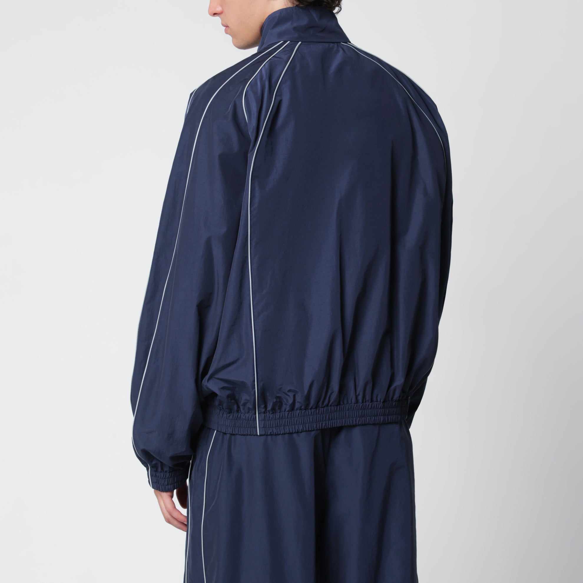 Giacca da tuta Bodies in popeline blu navy scuro