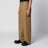 Weite Chinohose aus Twill in Camel