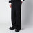 Pantaloni sartoriali ampi in twill neri