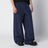 Pantaloni da tuta Bodies in popeline blu navy scuro