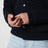 Intrecciato wool cardigan in midnight blue