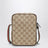 Small beige Tag shoulder bag in GG fabric