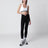 Top reggiseno Techwear in tessuto tecnico bianco