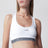 Brassière Techwear blanche en tissu technique