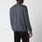 Grauer Cardigan aus Wolle und Seide mit GG-Motiv