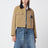 Beige kurze Arbeitsjacke