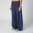 Pantaloni jogging Techwear in misto cotone blu navy