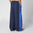 Pantaloni jogging Techwear in misto cotone blu navy