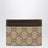 Essence Classic Kartenetui aus braunem GG-Canvas