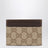 Essence Classic Kartenetui aus braunem GG-Canvas