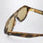 Occhiali da sole aviator Dizzy in acetato havana