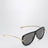 Occhiali da sole aviator Knot neri/oro