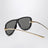 Occhiali da sole aviator Knot neri/oro