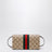 Kleine Pouch aus GG-Canvas mit Web-Streifen