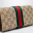 Kleine Pouch aus GG-Canvas mit Web-Streifen