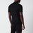 Polo in jersey tecnico GG jacquard nera