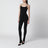 Pantalone nero in jersey crêpe di viscosa