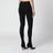 Pantalone nero in jersey crêpe di viscosa