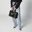 Le City Uptown Medium bag in black goatskin
