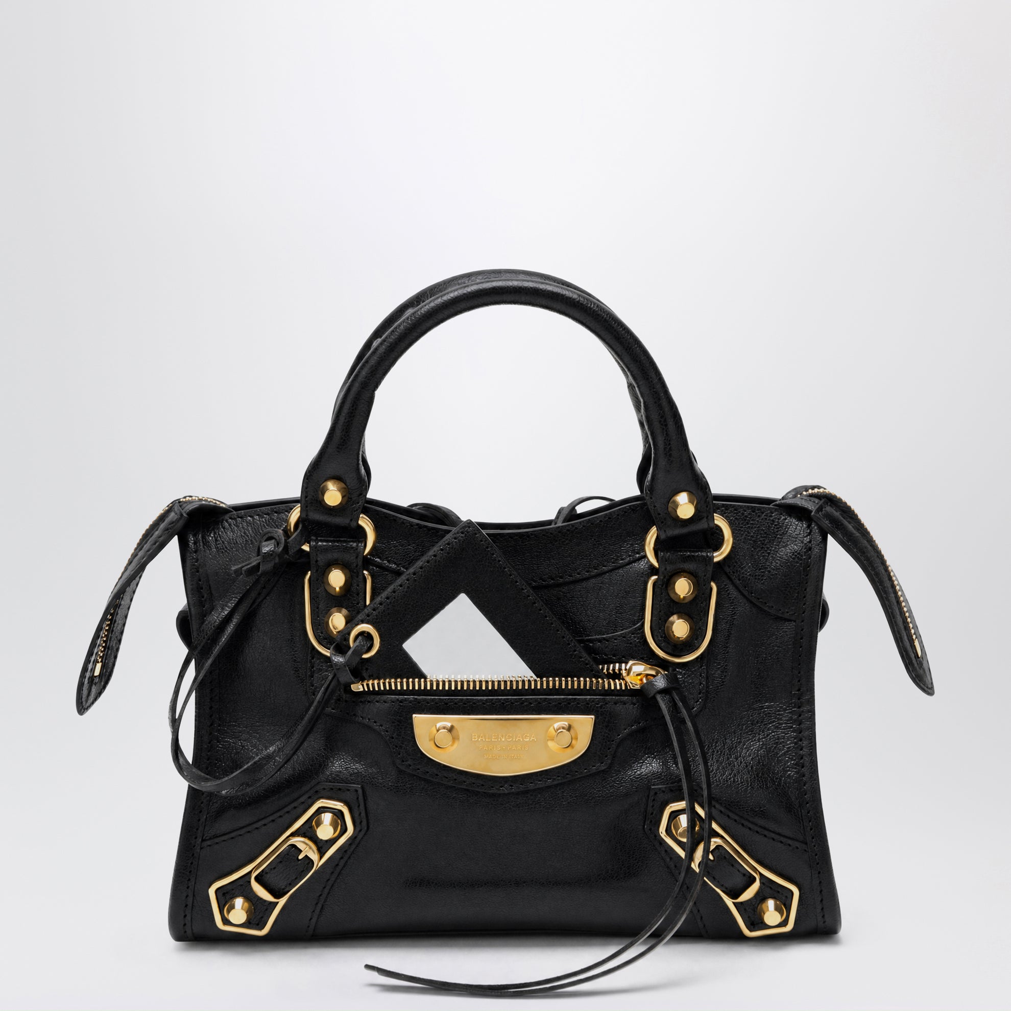 Le City Uptown Mini bag in soft black leather