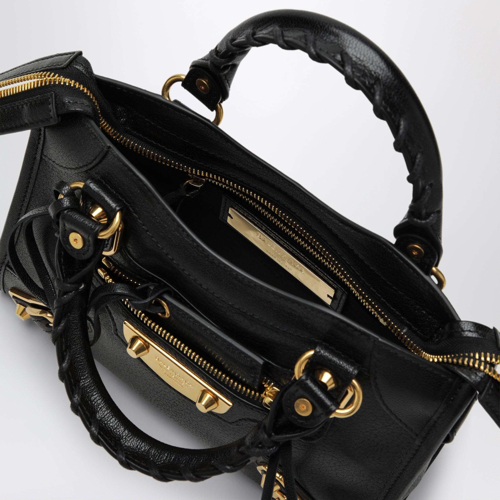 Le City Uptown Mini bag in soft black leather