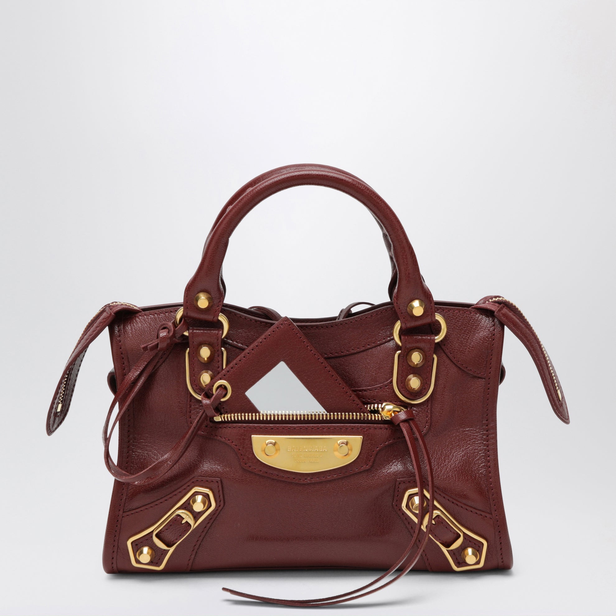 Borsa Le City Uptown Mini bordeaux