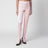 Legging en faille de soie stretch rose