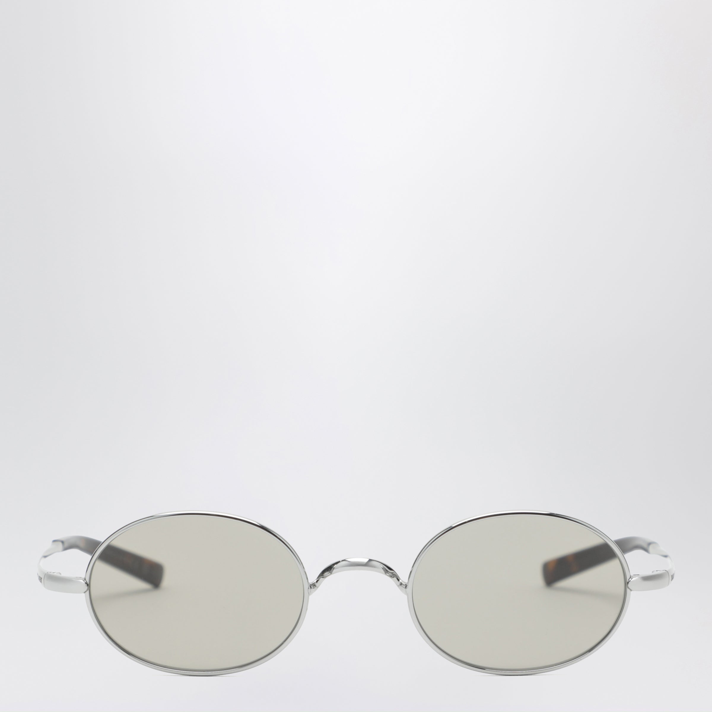 Saint Laurent SL 948 T Round Silver Titanium Sunglasses | TheDoubleF Saint Laurent SL 948 T Round Silver Titanium Sunglasses | TheDoubleF