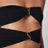 Costume intero nero con cut-out