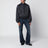 Black lightweight nylon jacket